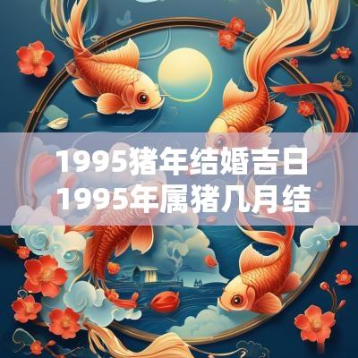 1995猪年结婚吉日 1995年属猪几月结婚日子最好