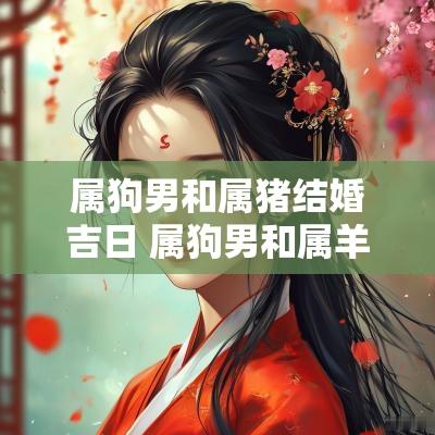 属狗男和属猪结婚吉日 属狗男和属羊最佳婚配