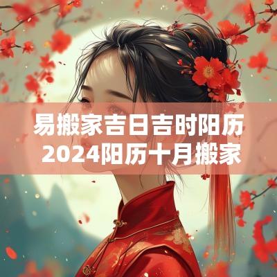 易搬家吉日吉时阳历 2025阳历十月搬家吉日