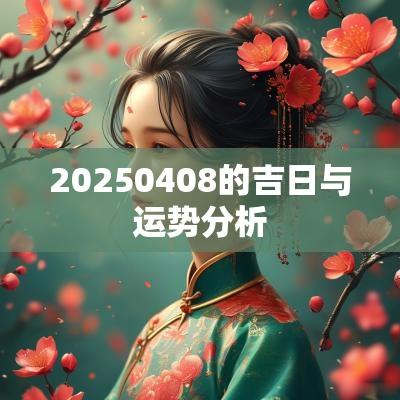 20250408的吉日与运势分析