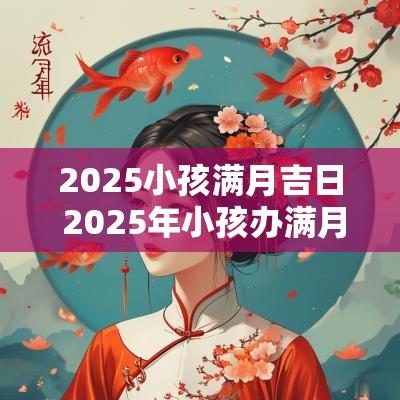 2025小孩满月吉日 2025年小孩办满月吉日