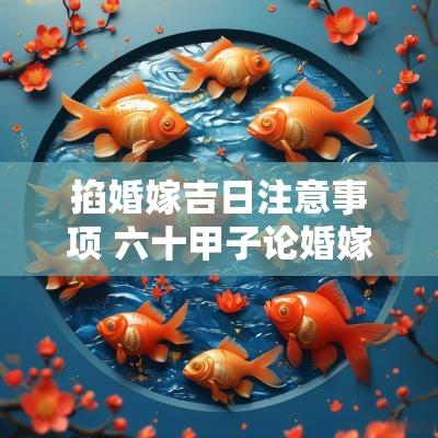 掐婚嫁吉日注意事项 六十甲子论婚嫁吉日
