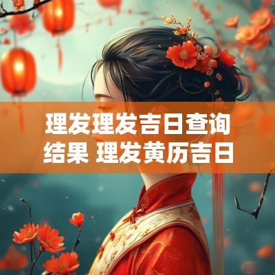 理发理发吉日查询结果 理发黄历吉日查询2025