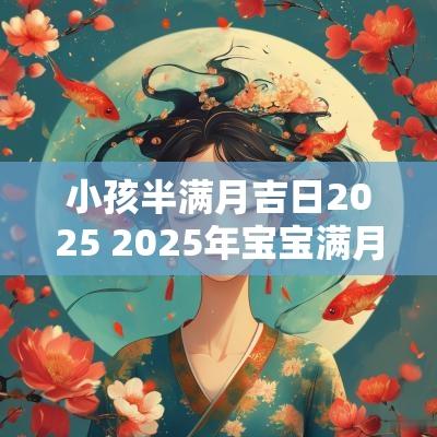 小孩半满月吉日2025 2025年宝宝满月吉日