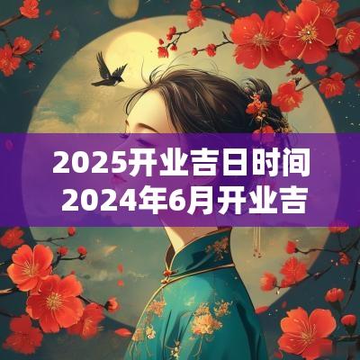 2025开业吉日时间 2025年6月开业吉日时间表