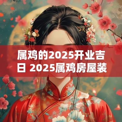 属鸡的2025开业吉日 2025属鸡房屋装修吉日