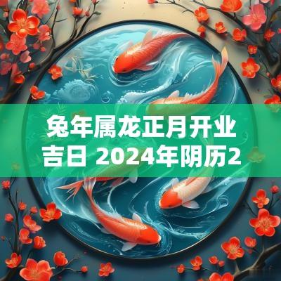 蛇年属龙正月开业吉日 2025年阴历2月属兔开业的吉日