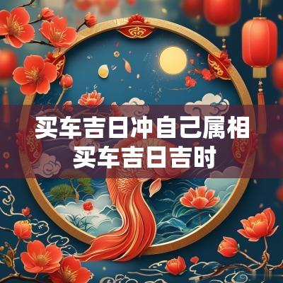 买车吉日冲自己属相 买车吉日吉时