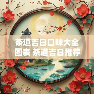 茶道吉日口味大全图表 茶道吉日推荐理由简短