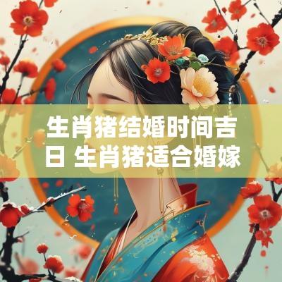 生肖猪结婚时间吉日 生肖猪适合婚嫁的吉日