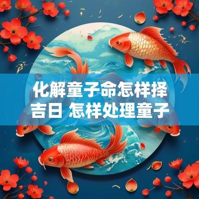 化解童子命怎样择吉日 怎样处理童子命