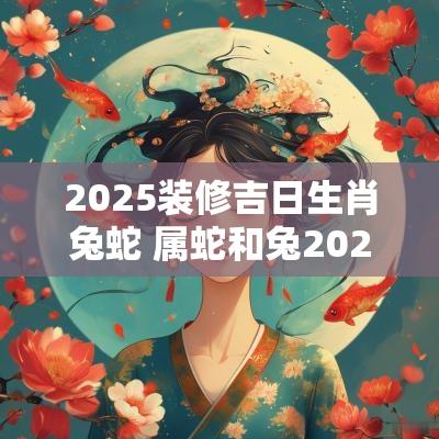 2025装修吉日生肖兔蛇 属蛇和兔2025装修吉日