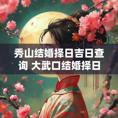 秀山结婚择日吉日查询 大武口结婚择日吉日查询