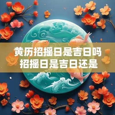 黄历招摇日是吉日吗 招摇日是吉日还是凶日