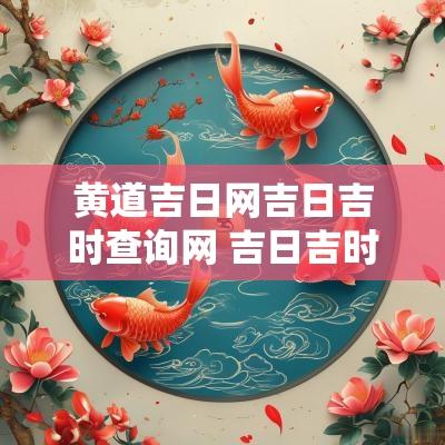 黄道吉日网吉日吉时查询网 吉日吉时免费查询网