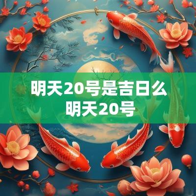 明天20号是吉日么 明天20号