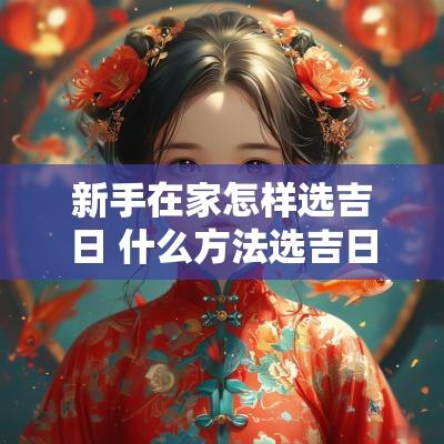 新手在家怎样选吉日 什么方法选吉日准