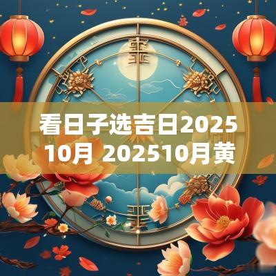 看日子选吉日202510月 202510月黄历吉日查询