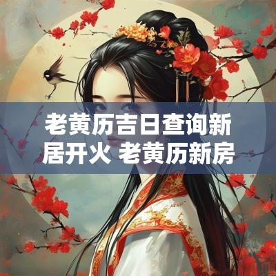 老黄历吉日查询新居开火 老黄历新房开火吉日查询