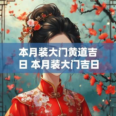 本月装大门黄道吉日 本月装大门吉日黄历