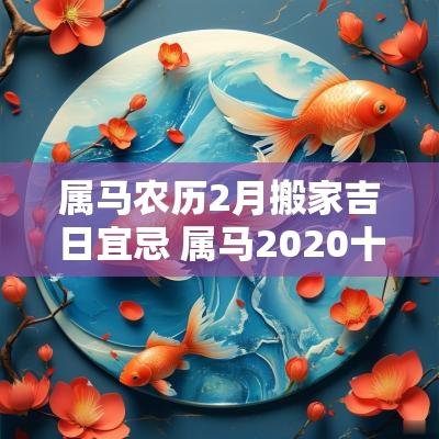属马农历2月搬家吉日宜忌 属马2025十二月搬家吉日