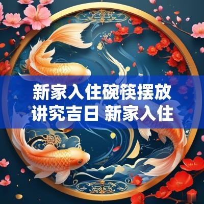 新家入住碗筷摆放讲究吉日 新家入住碗筷整套陶瓷