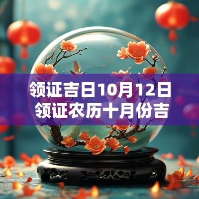 领证吉日10月12日 领证农历十月份吉日