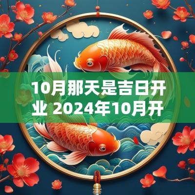 10月那天是吉日开业 2025年10月开业最旺吉日