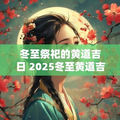 冬至祭祀的黄道吉日 2025冬至黄道吉日
