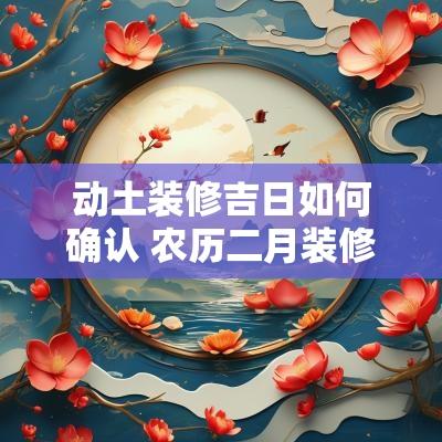 动土装修吉日如何确认 农历二月装修动土吉日
