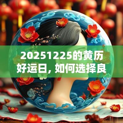 20251225的黄历好运日, 如何选择良辰吉日