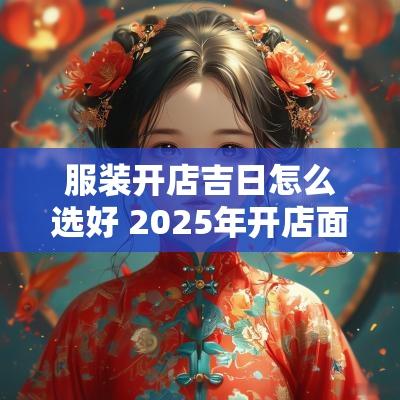 服装开店吉日怎么选好 2025年开店面吉日