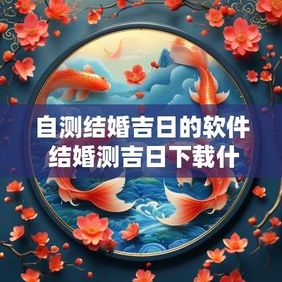自测结婚吉日的软件 结婚测吉日下载什么软件免费