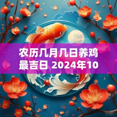 农历几月几日养鸡最吉日 2025年10月养鸡吉日