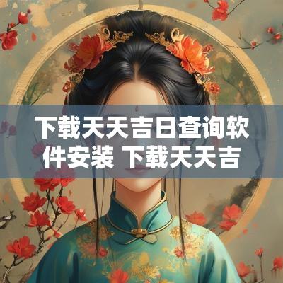 下载天天吉日查询软件安装 下载天天吉日查询网