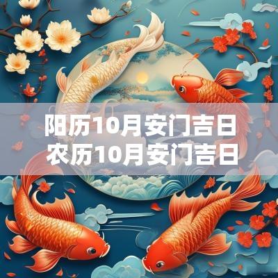 阳历10月安门吉日 农历10月安门吉日一览表