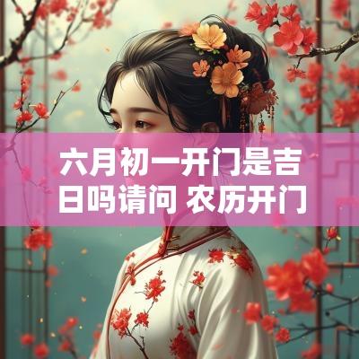 六月初一开门是吉日吗请问 农历开门吉日