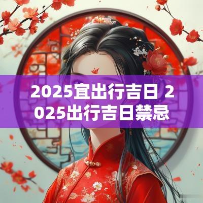 2025宜出行吉日 2025出行吉日禁忌