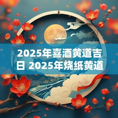 2025年喜酒黄道吉日 2025年烧纸黄道吉日
