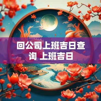 回公司上班吉日查询 上班吉日