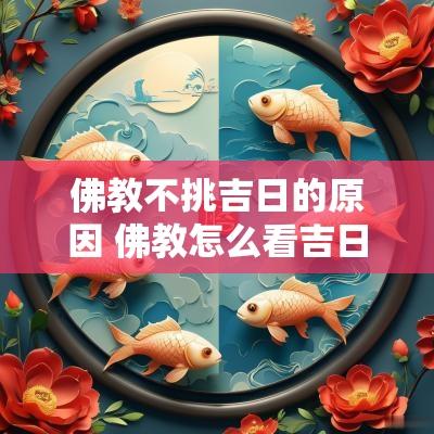佛教不挑吉日的原因 佛教怎么看吉日吉时