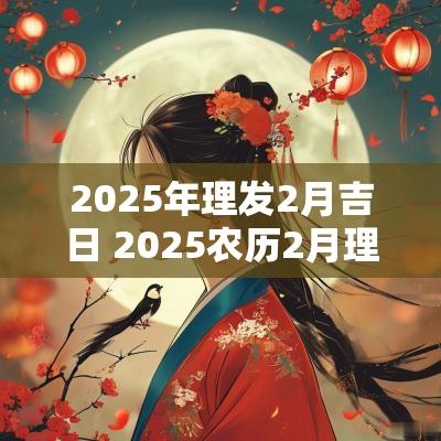 2025年理发2月吉日 2025农历2月理发吉日