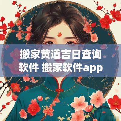 搬家黄道吉日查询软件 搬家软件app哪个好