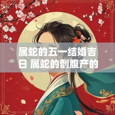 属蛇的五一结婚吉日 属蛇的剖腹产的吉日