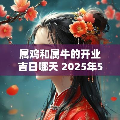 属鸡和属牛的开业吉日哪天 2025年5月属牛人开业吉日