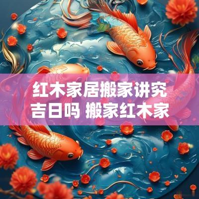 红木家居搬家讲究吉日吗 搬家红木家具怎样搬运