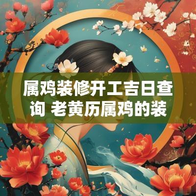 属鸡装修开工吉日查询 老黄历属鸡的装修开工吉日
