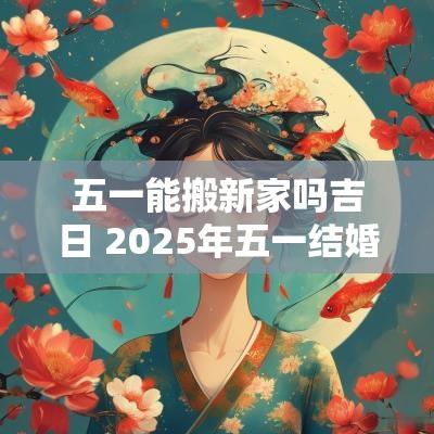 五一能搬新家吗吉日 2025年五一结婚吉日