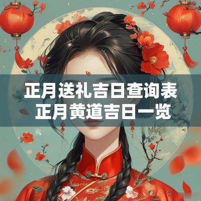 正月送礼吉日查询表 正月黄道吉日一览表