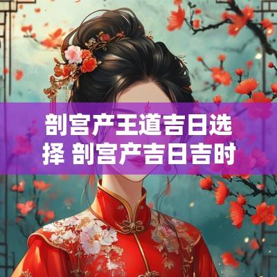 剖宫产王道吉日选择 剖宫产吉日吉时查询